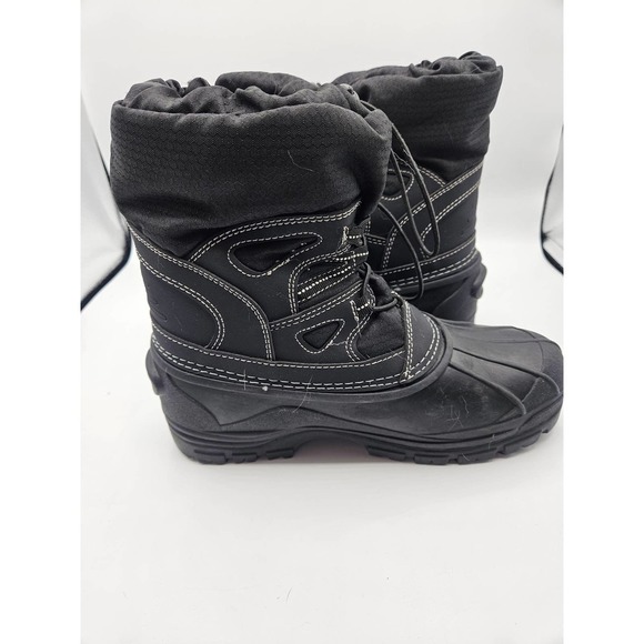 Totes Jason‎ Blk Boys' Weather Boots Black Size 6M - Picture 8 of 10